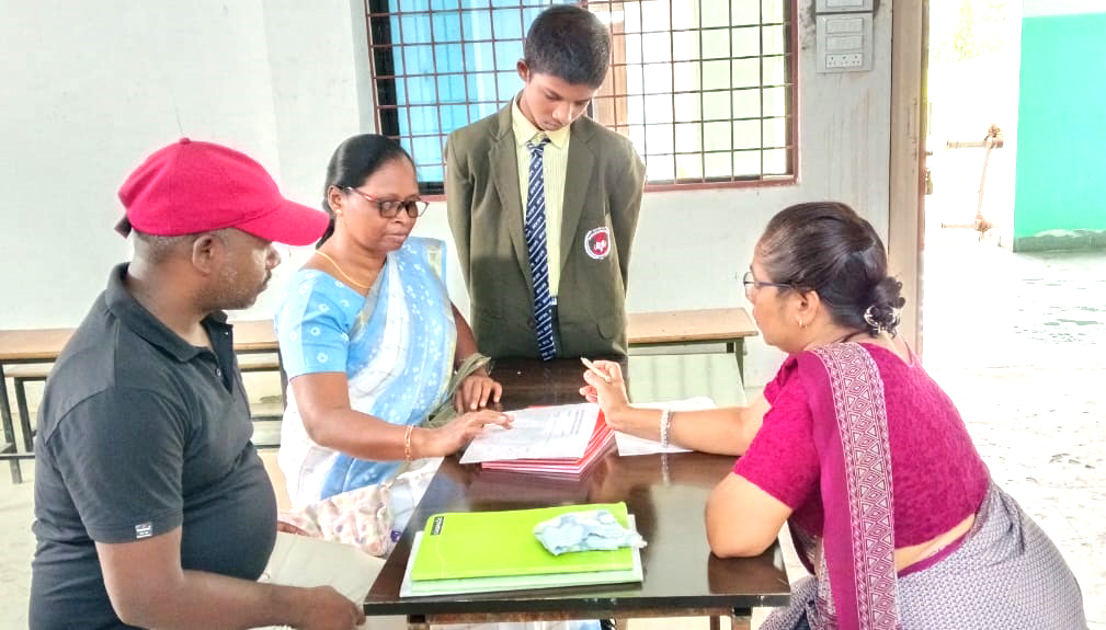 Parents-Teacher Meeting at The New Delhi Public School