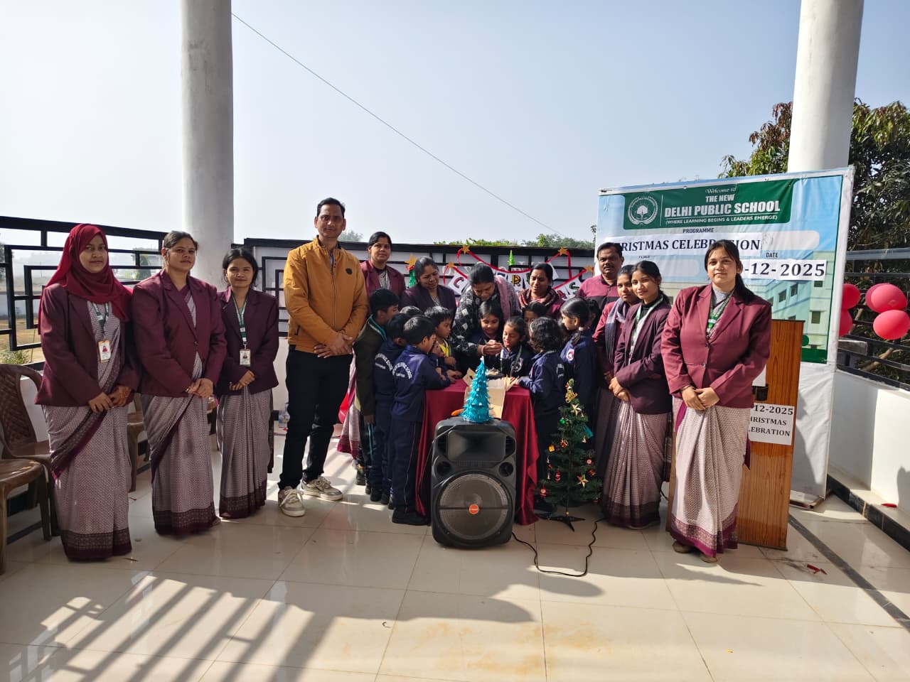 Christmas Day, a grand Christmas celebration was organized